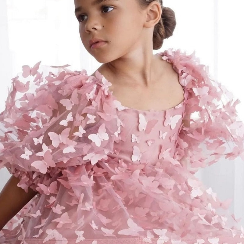 Vestido de mariposa para niños 
