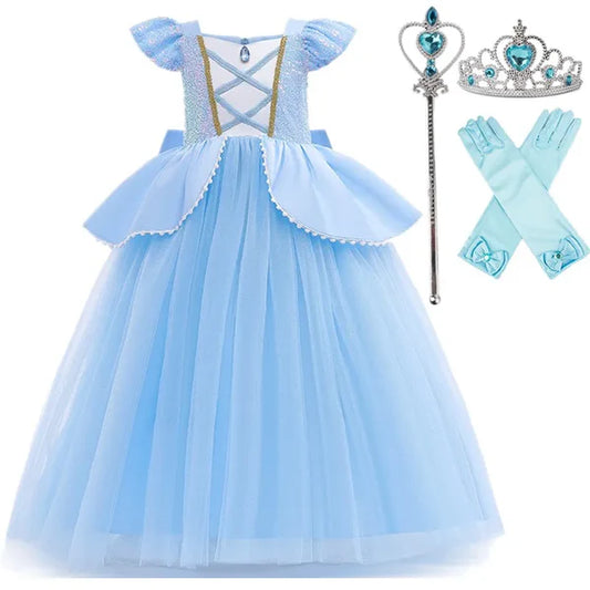 Sparkly Children's Dress with Bow