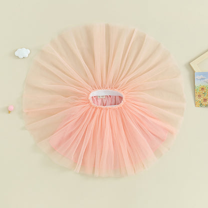 Falda de tul para niños 