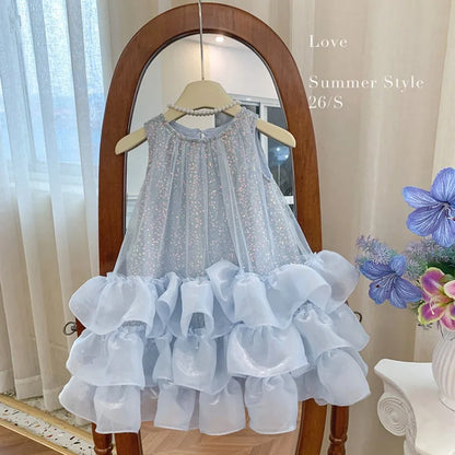 Beautiful Little Girls' Elegant Summer Dress