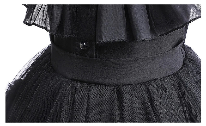 Black Tulle Party Dress