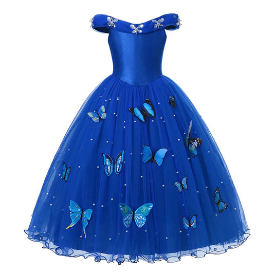 Vestido de princesa mariposa 