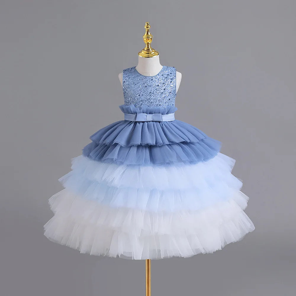 Girls' Princess Style Birthday Dresses Luxury