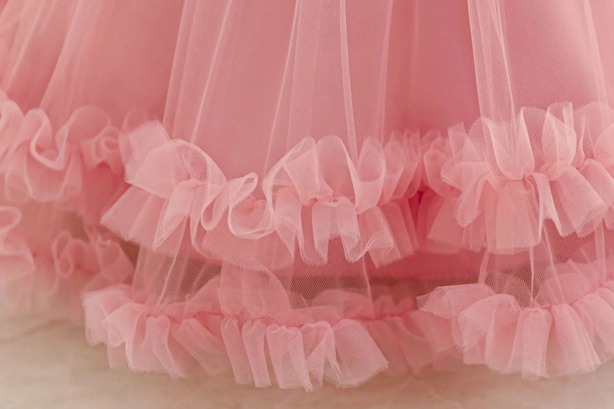 Children Pageant Dress New Baby Birthday Party Dress