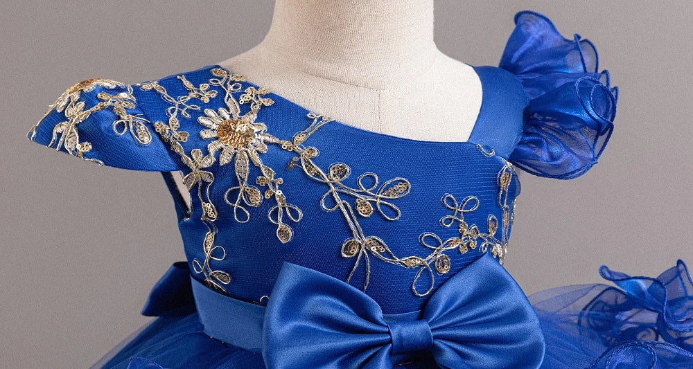 The New Net Yarn Birthday Cake Pengers Dress