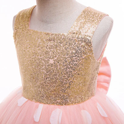 First Birthday Party Fluffy Mesh Tutu Dress