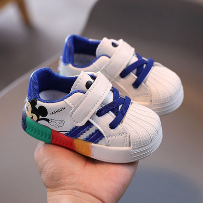 Colored Mr. Mouse children's sneakers