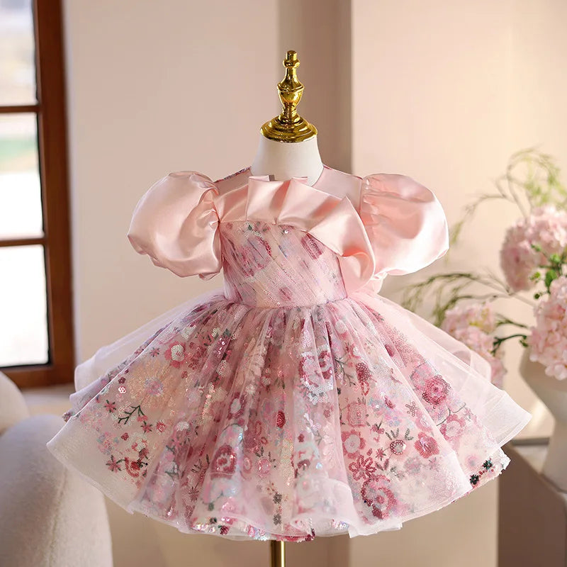 Princess Dress Children's Party Birthday Show Piano Performance Flower Girl