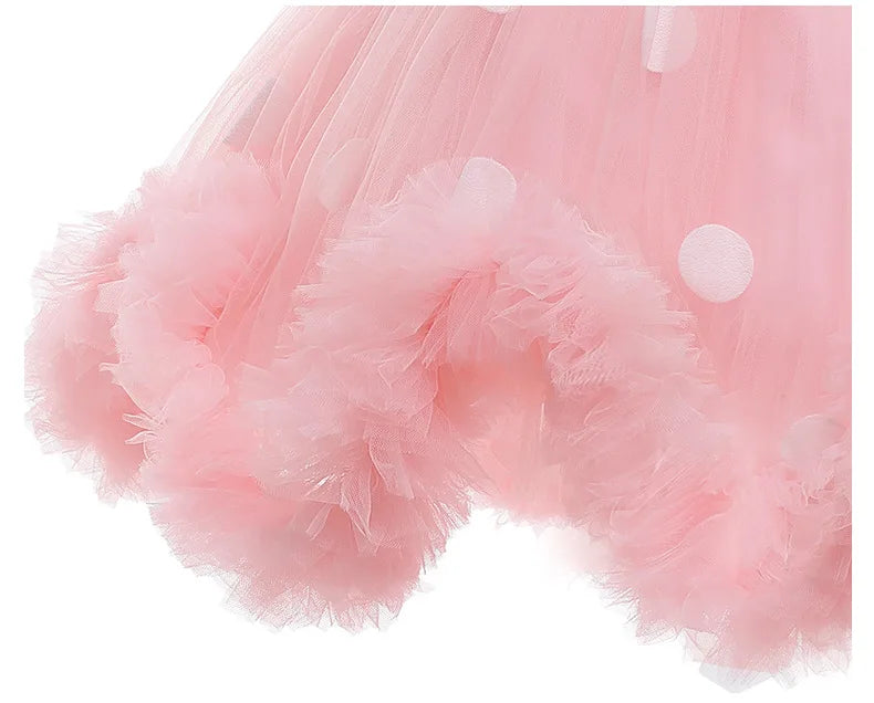 First Birthday Party Fluffy Mesh Tutu Dress