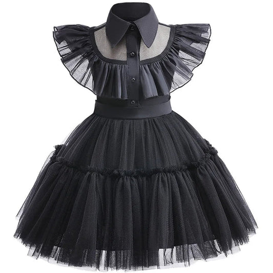 Black Tulle Party Dress