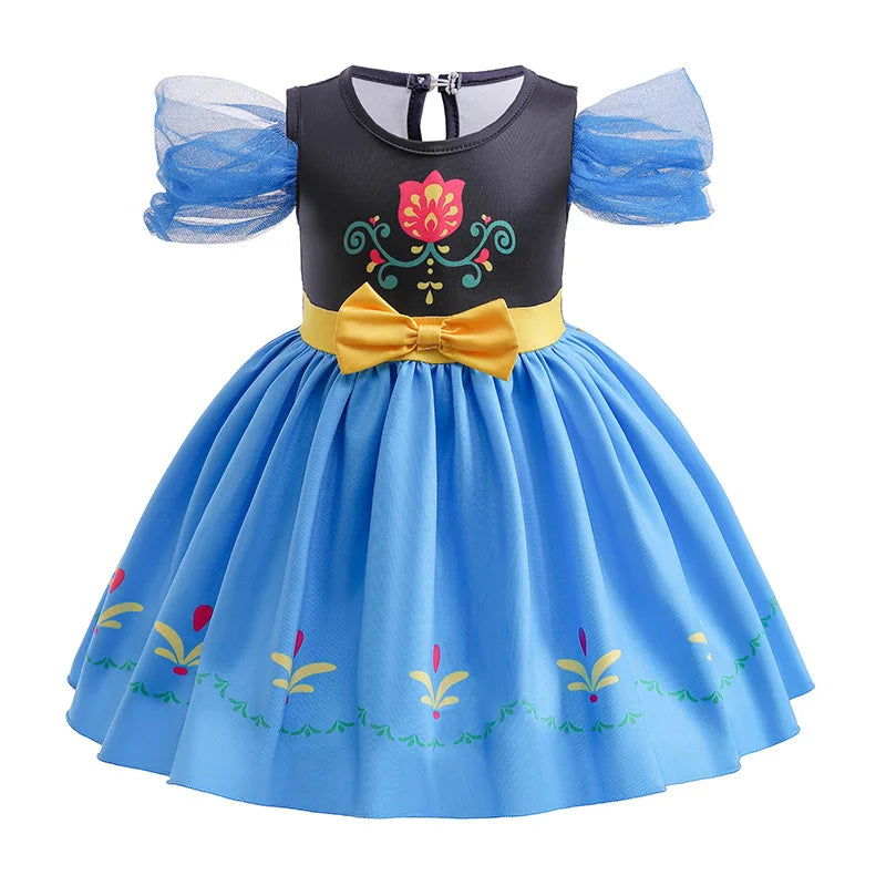 Vestido De Fiesta Infantil Frozen