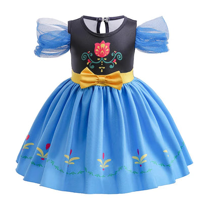 Vestido De Fiesta Infantil Frozen