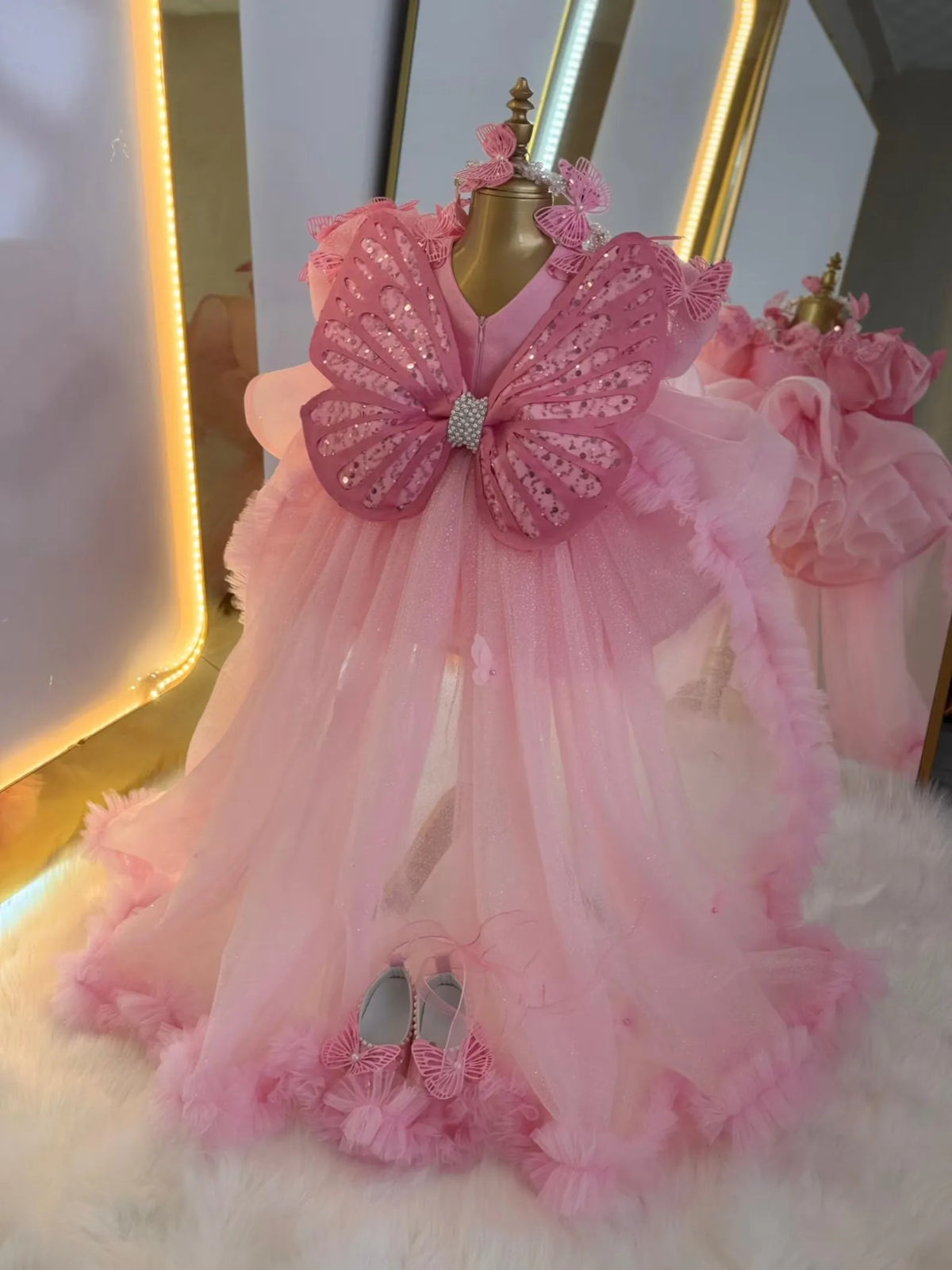 Flower Girl Dress Wedding Banquet Gown