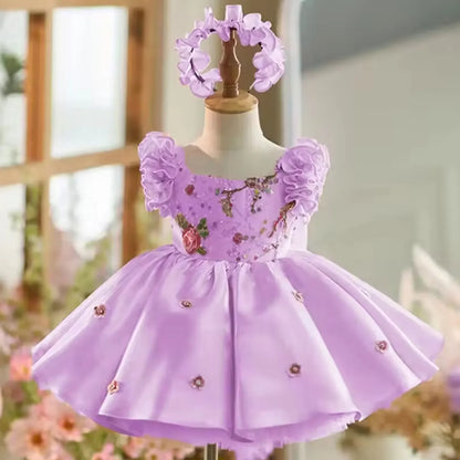 Flower Girl Dress Wedding Party Birthday Gown