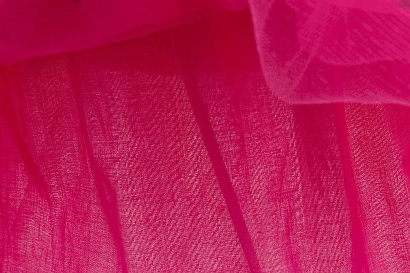 Girls Dress Summer Children's Pink Bubble Sleeve Lovely Dress