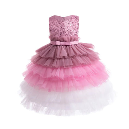 Girls' Princess Style Birthday Dresses Luxury
