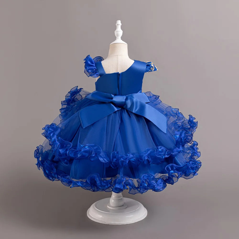 The New Net Yarn Birthday Cake Pengers Dress