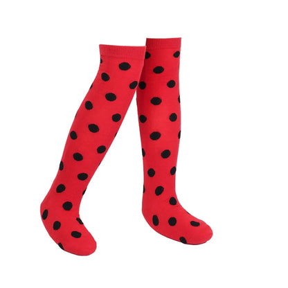 Girl Polka Dot Princess Dress Ladybug Dress
