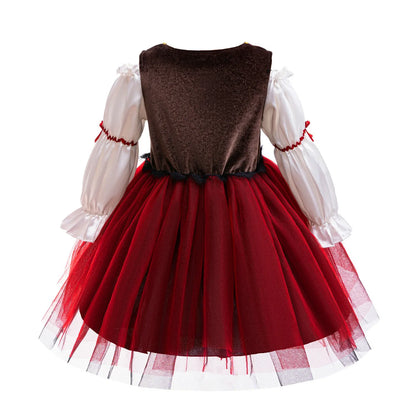 Halloween Girl Pirate Dress Children Princess Dress