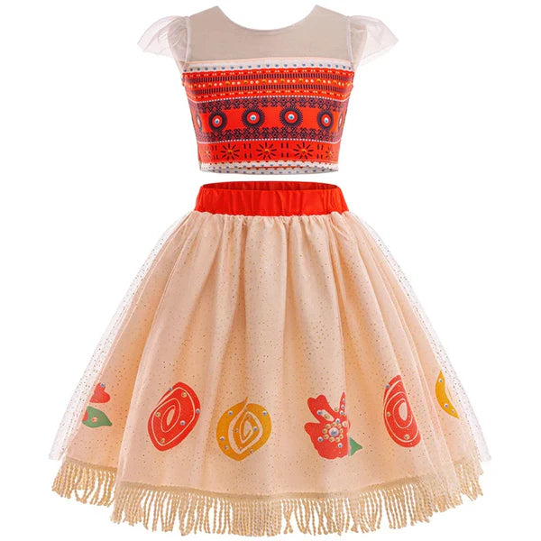 Vestido de disfraz de aventura para niños 