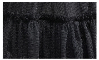 Black Tulle Party Dress