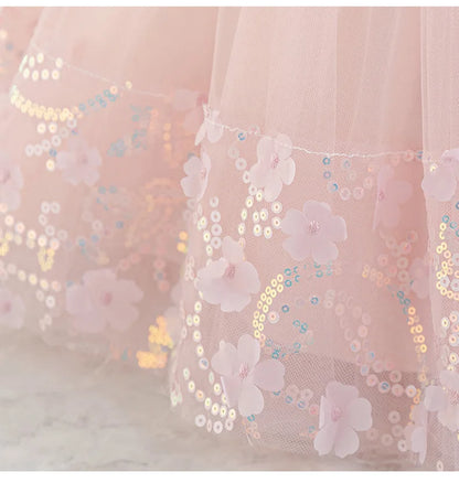 Children's Princess Dress Skirt Baby Puffy Tulle Skirts Festival Party Dress