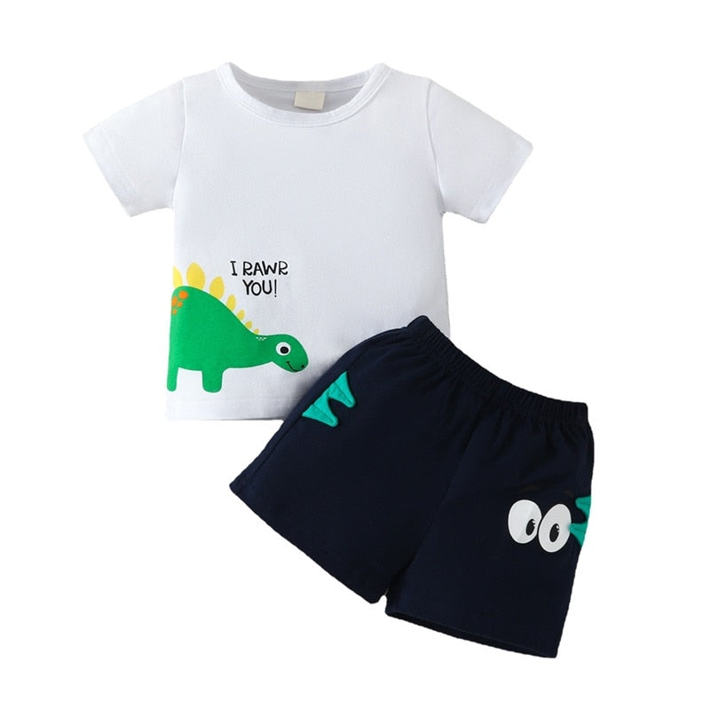 Conjunto de dinosaurio para bebé niño