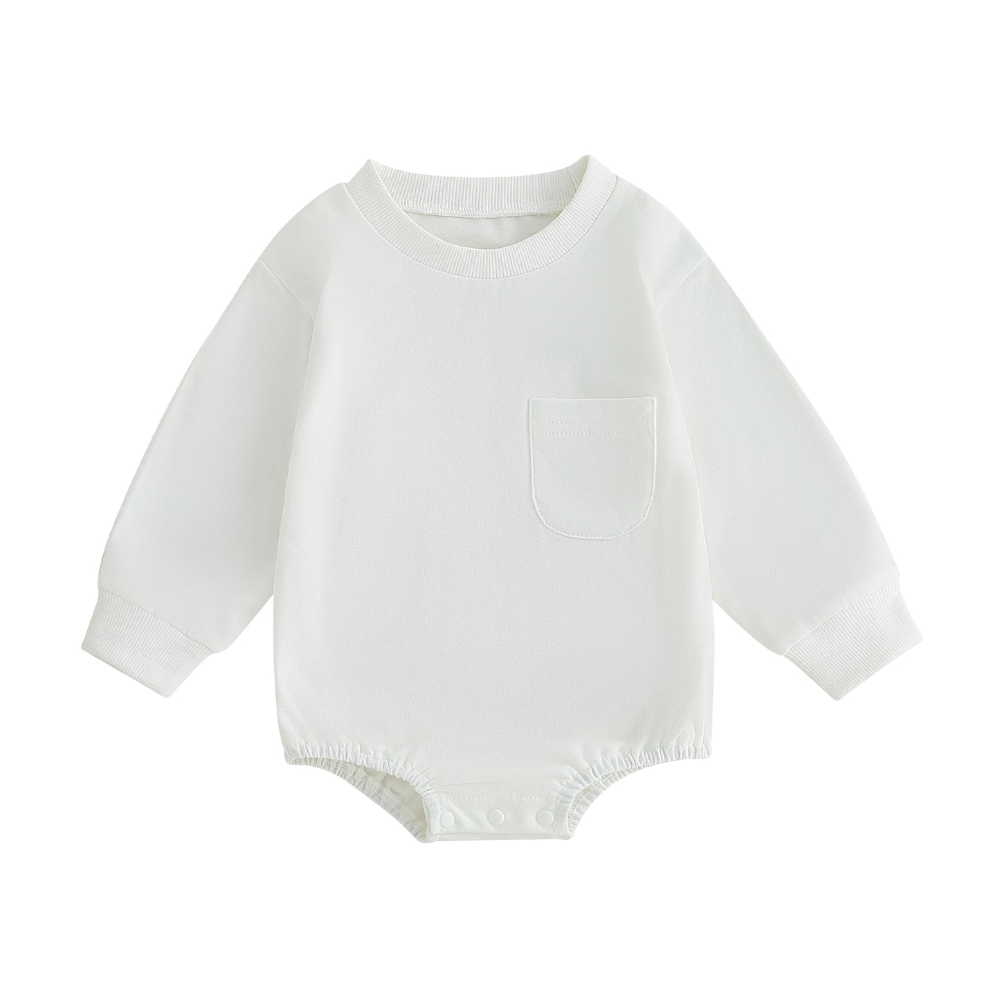 Body básico infantil con bolsillo