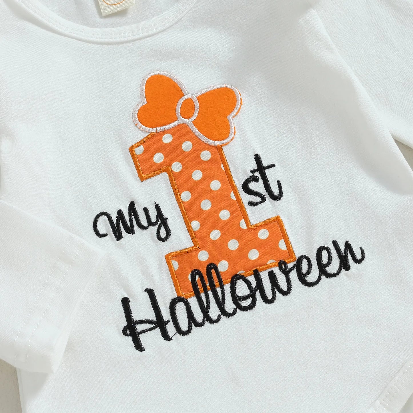Vestido de cuerpo infantil mi 1 halloween + diadema