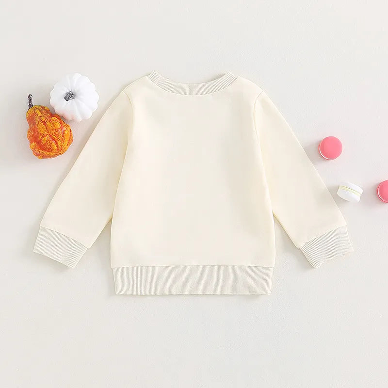 Sudadera de Halloween con lindo pastel de calabaza