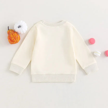 Sudadera de Halloween con lindo pastel de calabaza