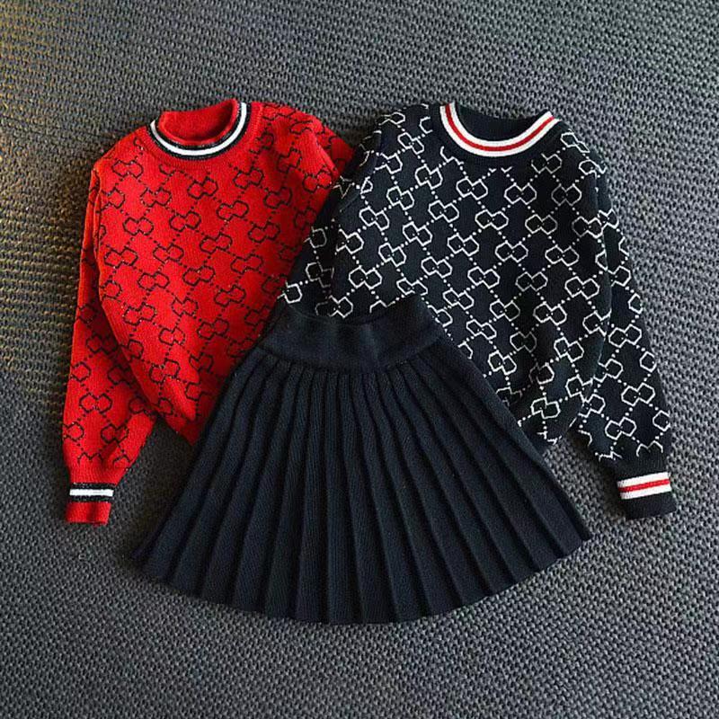 Conjunto de falda plisada infantil G&amp;D 