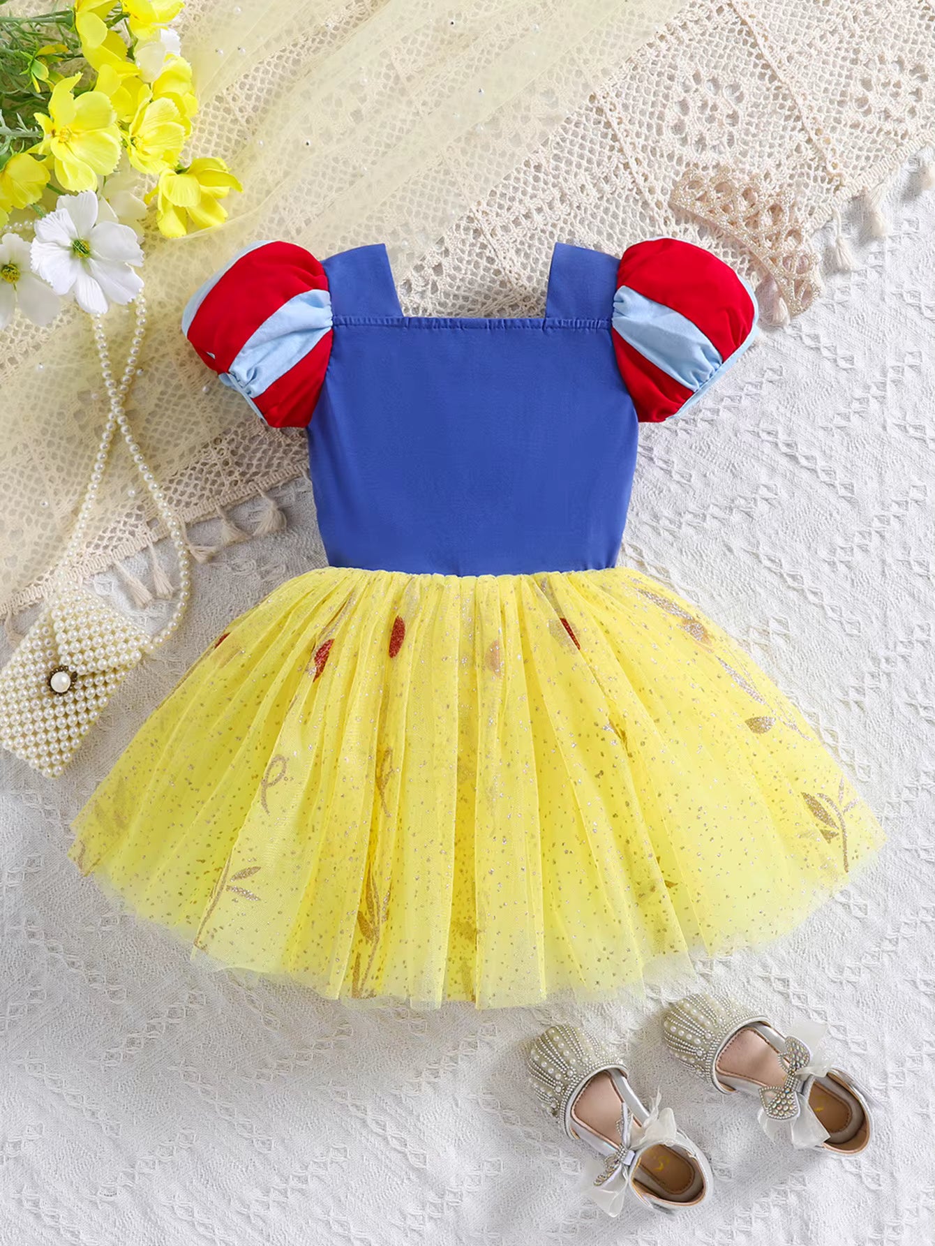 Children's Dress with Sparkly Bow