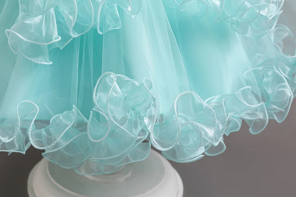 The New Net Yarn Birthday Cake Pengers Dress