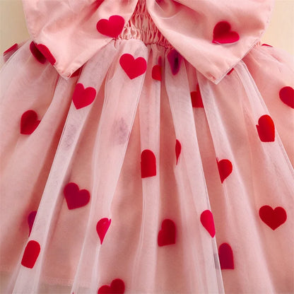Vestido infantil Little Hearts 