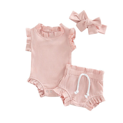 Conjunto básico infantil con diadema