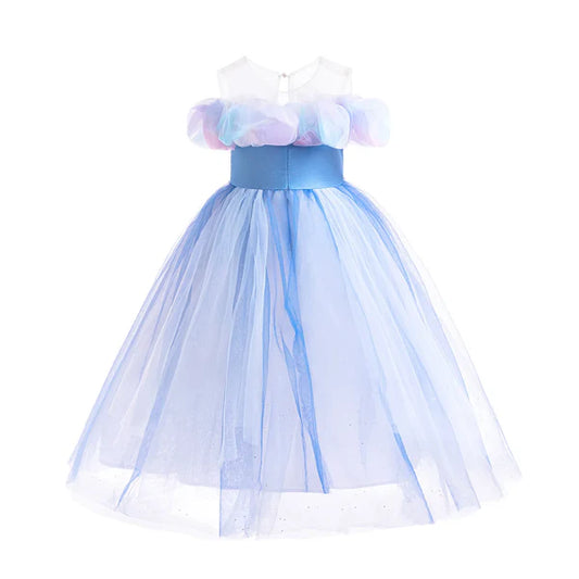 Vestido de Princesa Strass y Borboletinhas 
