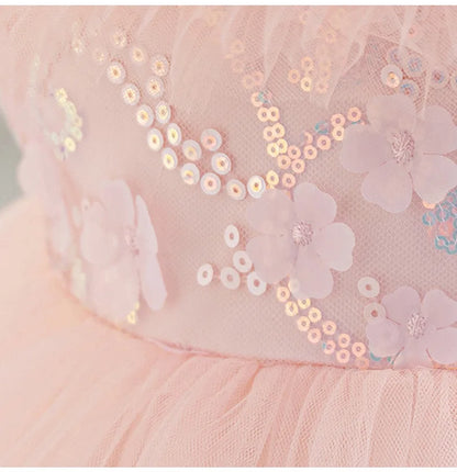 Children's Princess Dress Skirt Baby Puffy Tulle Skirts Festival Party Dress
