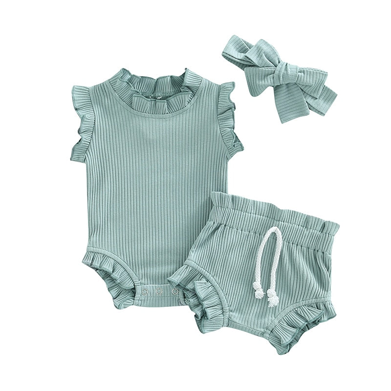 Conjunto básico infantil con diadema