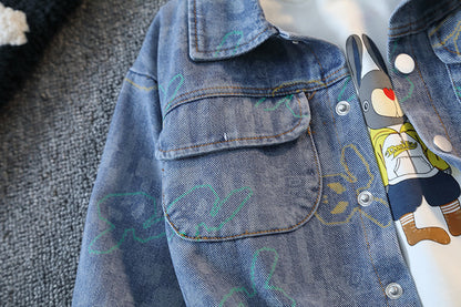 Conjunto infantil de 3 piezas con chaqueta para niño