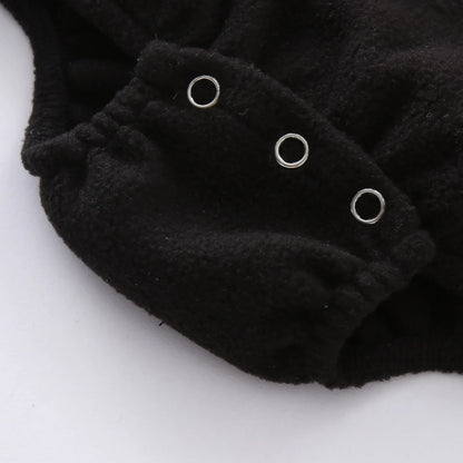 Conjuntos de mamelucos Disfraces de Halloween Murciélago Cosplay Polar suave