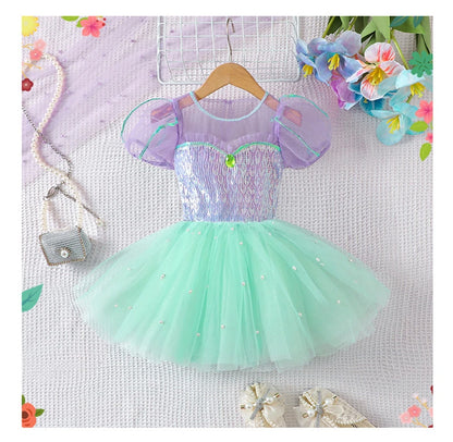 Girl Princess Dresses Performance Costume