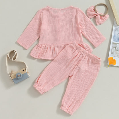 Conjunto infantil mujer + diadema