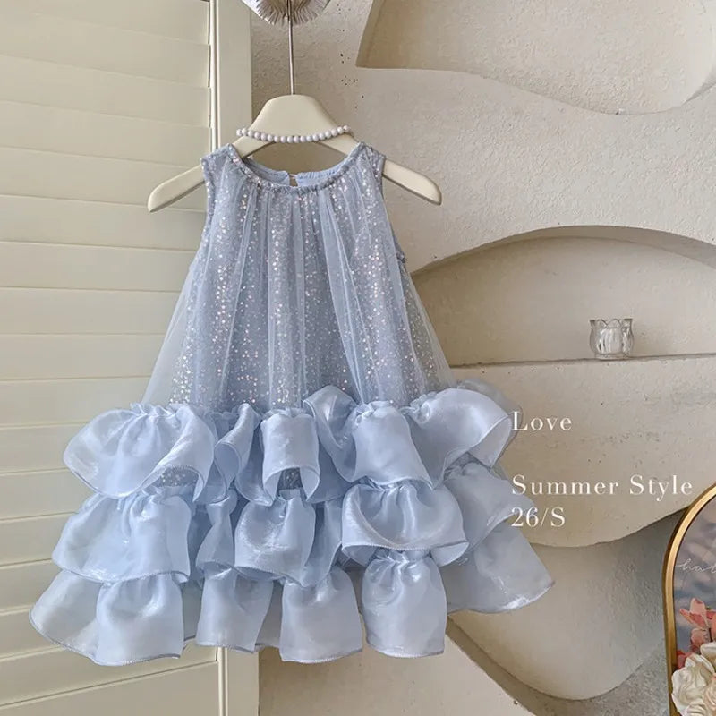 Beautiful Little Girls' Elegant Summer Dress