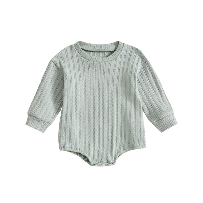 Body infantil de manga larga