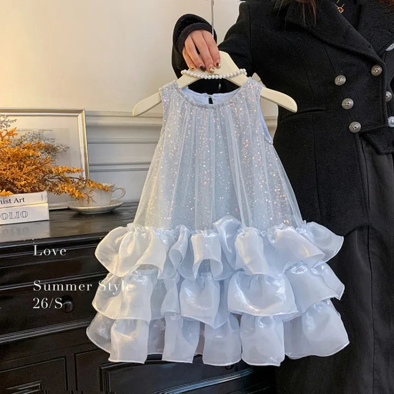 Beautiful Little Girls' Elegant Summer Dress