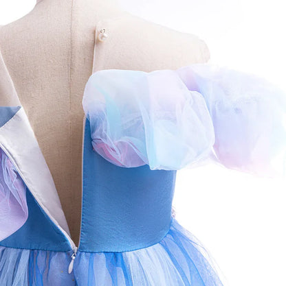 Vestido de Princesa Strass y Borboletinhas 