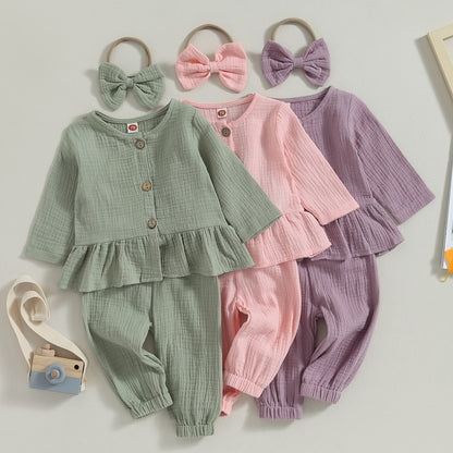 Conjunto infantil mujer + diadema