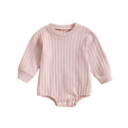 Body infantil de manga larga