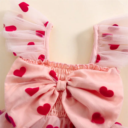 Vestido infantil Little Hearts 